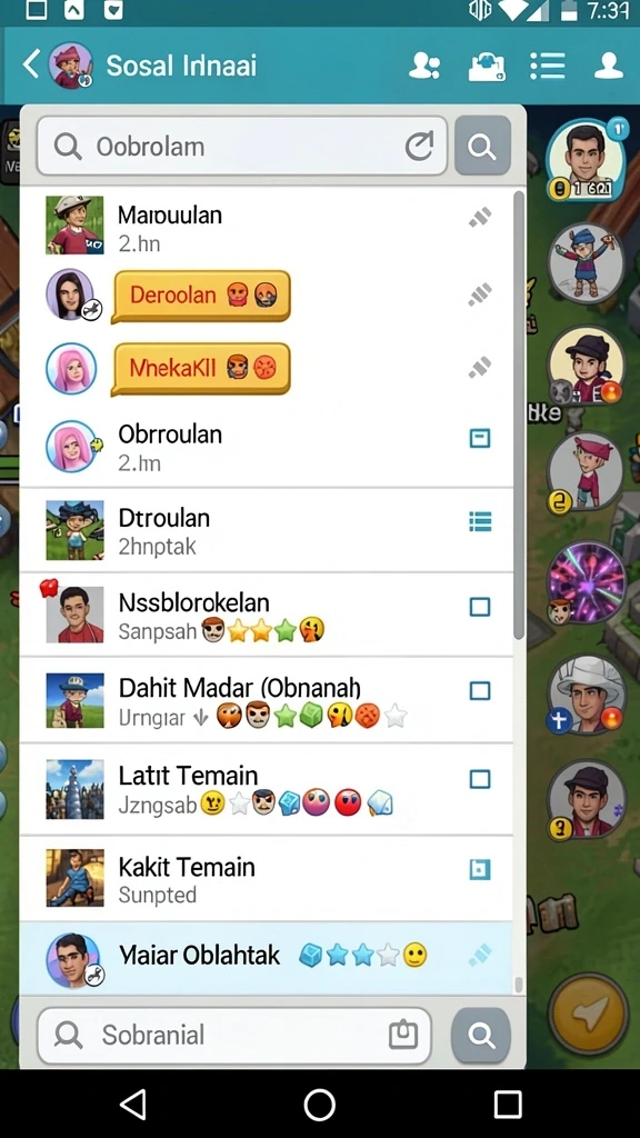 cinasipit - Tampilan awal yang menarik dan intuitif.