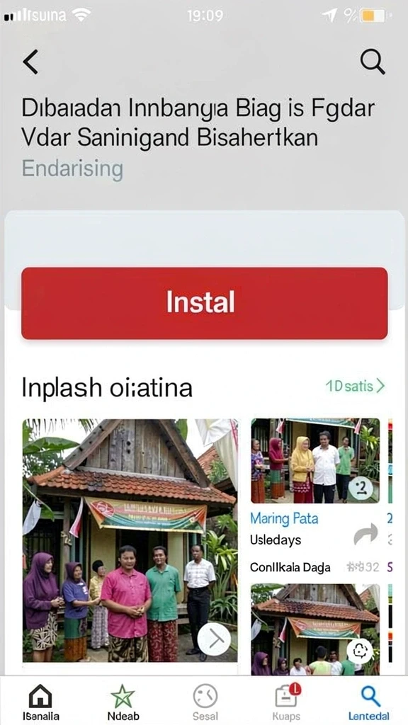 gowin - Screenshot 2 menampilkan salah satu karakter unik dalam GOWIN.
