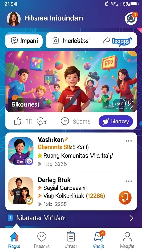 id098 - Mode PvP yang seru dengan teman-temanmu.