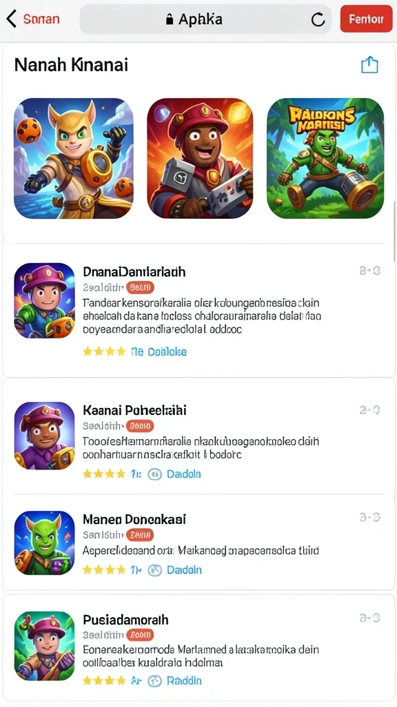nanas777 - Tampilan antarmuka yang ramah pengguna dan intuitif.