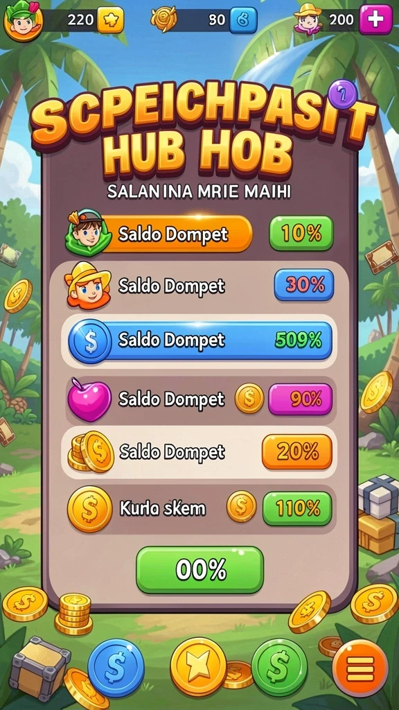 putarmega - Tampilan antarmuka yang menarik dan intuitif.