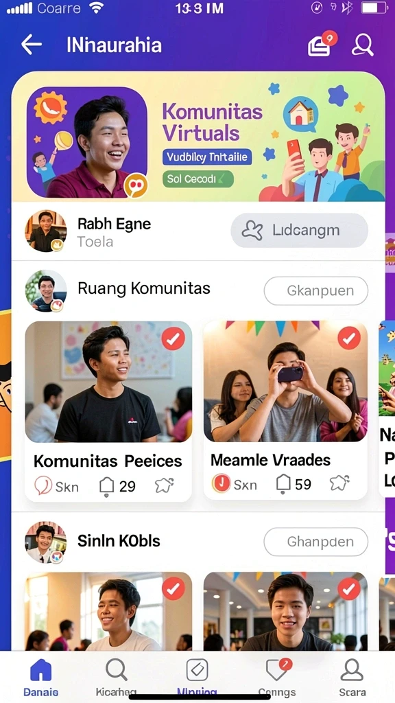 remi101 - Fitur multiplayer memungkinkan bermain dengan teman secara real-time.